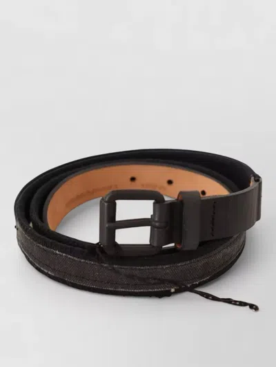 Ermanno Scervino Leather Logo Buckle Women Waist Belt