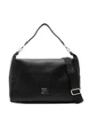 Ermanno Scervino Leather Tote Bag In Black