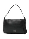 Ermanno Scervino Leather Tote Bag In Black