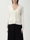 Ermanno Scervino Life Cardigan  Woman Color Yellow Cream In White