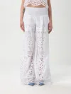 Ermanno Scervino Life Pants  Woman Color White In White