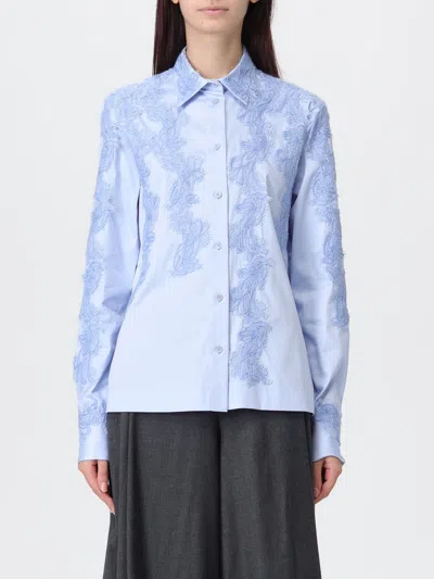 Ermanno Scervino Life Shirt  Woman Color Gnawed Blue