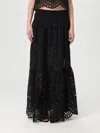 Ermanno Scervino Life Skirt  Woman Color Black In Black