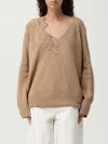 Ermanno Scervino Life Sweater  Woman Color Beige In Neutral