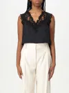 Ermanno Scervino Life Top  Woman Color Black In Black