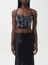 Ermanno Scervino Life Top  Woman Color Black In Black