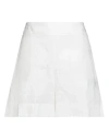 Ermanno Scervino Life Woman Shorts & Bermuda Shorts Off White Size 4 Linen In White