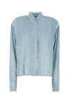 Ermanno Scervino Viscose Shirt With Lace Inserts And Cuffs