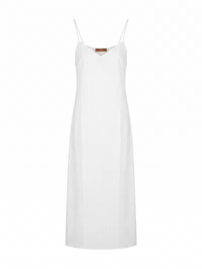 Ermanno Scervino Lingerie Long Petticoat In White