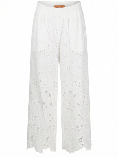 Ermanno Scervino Lingerie Pants In White
