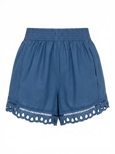 Ermanno Scervino Lingerie Shorts In Blue