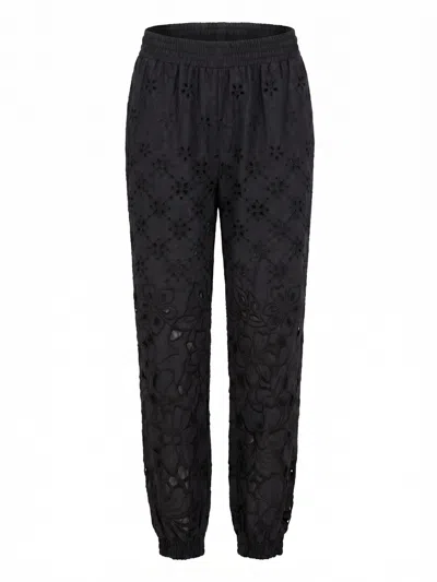 Ermanno Scervino Lingerie Track Pants In Black