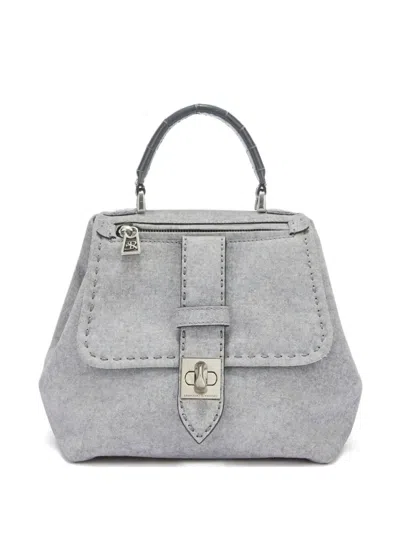 Ermanno Scervino Liza Top-handle Tote Bag In Gray