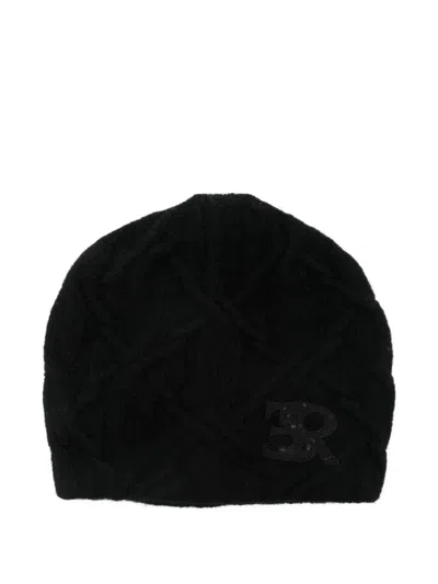 Ermanno Scervino Logo Beanie In Blue