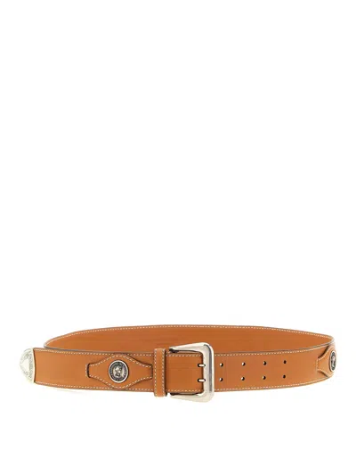 Ermanno Scervino Logo Coin Belt In Purple