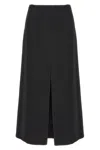 Ermanno Scervino Felted A-line Midi Skirt