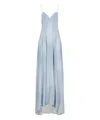 Ermanno Scervino Floral-print Maxi Dress In Blue