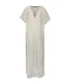 Ermanno Scervino Long Macrama Lace Cardigan With A V-neckline