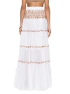 Ermanno Scervino High-waist Maxi Tiered Skirt In White