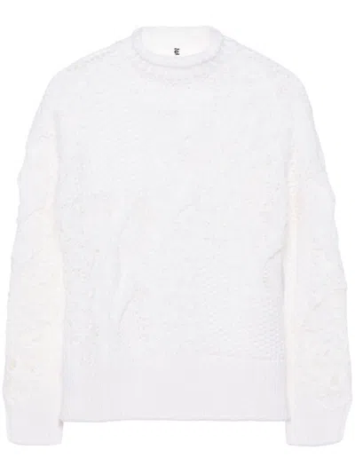 ERMANNO SCERVINO ERMANNO SCERVINO LONG SLEEVE CREW NECK SWEATER