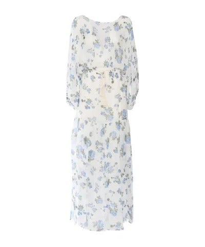 Ermanno Scervino Long Sleeve Dress In White