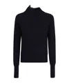Ermanno Scervino Cable Knit Sweater With Floral Lace Detailing In Black