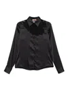 Ermanno Scervino Long Sleeve Shirt In Black