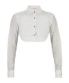 Ermanno Scervino Long Sleeve Shirt In White