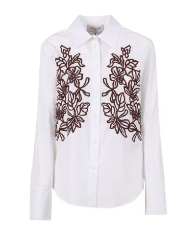 ERMANNO SCERVINO EMBROIDERY SHIRT