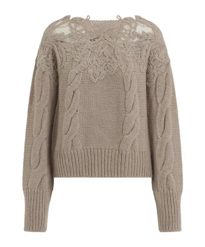 ERMANNO SCERVINO LONG SLEEVE SWEATER