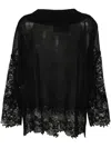 ERMANNO SCERVINO LONG SLEEVE SWEATER