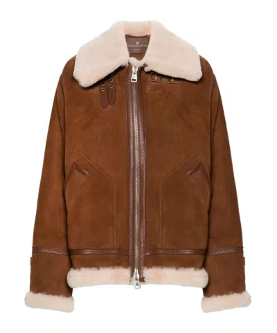 ERMANNO SCERVINO SUEDE JACKET
