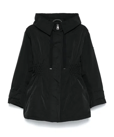 Ermanno Scervino Long-sleeved Padded Casual Jacket In Black