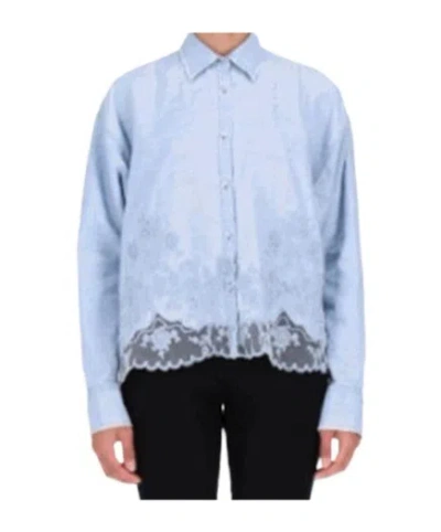 Ermanno Scervino Long-sleeved Shirt In Purple