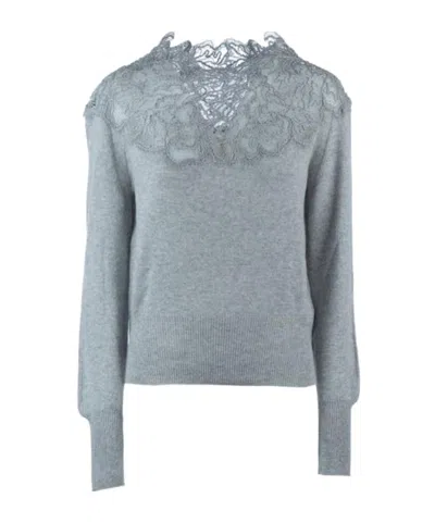 Ermanno Scervino Maglieria In Grigio Perla