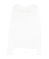 Ermanno Scervino Wool Turtle Neck Sweater In White