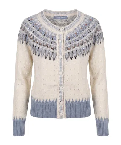 Ermanno Scervino Long-sleeve Cardigan In Multi