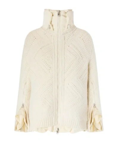 Ermanno Scervino Long-sleeve Casual Jacket In White