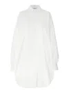 Ermanno Scervino Broderie Anglaise Shirt In Blanco