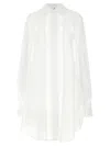Ermanno Scervino Macramé Lace Cotton Shirt With Tulle Inserts
