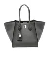 Ermanno Scervino Maggie Padlock Leather Tote Bag