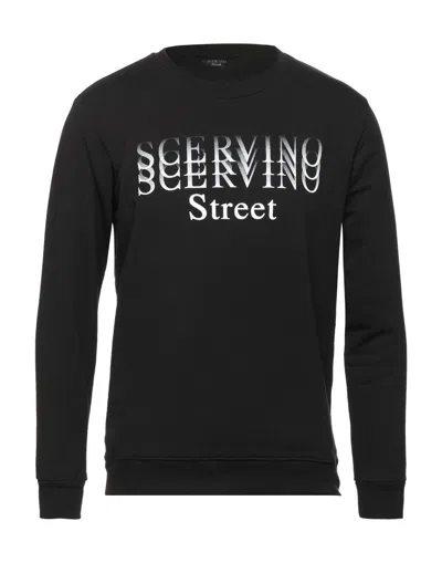 Ermanno Scervino Sweatshirts In Black