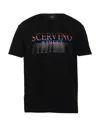 Ermanno Scervino T-shirts In Black