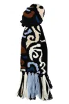 Ermanno Scervino Alpaca Mix Scarf With Jacquard Pattern