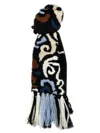 Ermanno Scervino Maxi Fringed Scarf In Multi