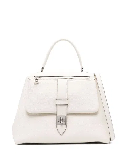 Ermanno Scervino Medium Liza Tote Bag In White