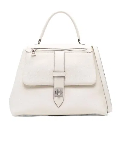Ermanno Scervino Medium Liza Tote Bag In White