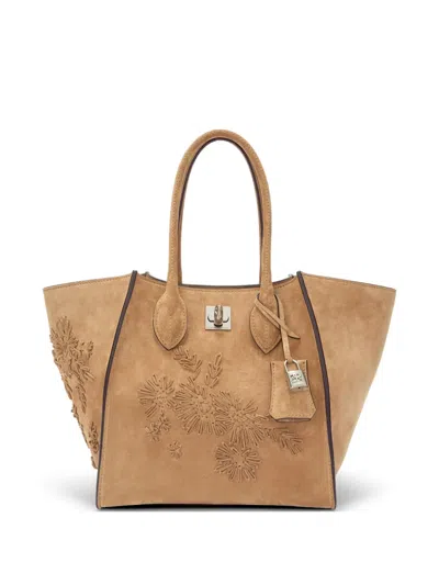 Ermanno Scervino Medium Maggie Tote Bag In Brown