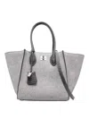 Ermanno Scervino Medium  Tote Bag In Gray