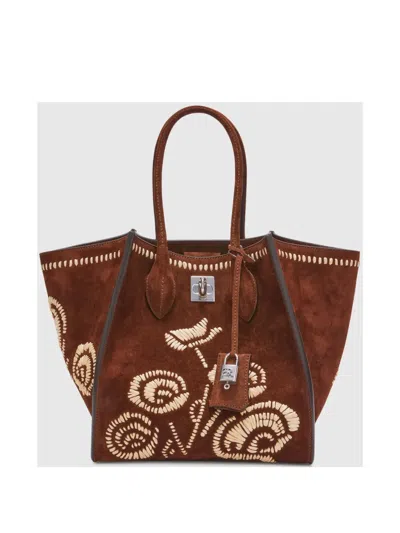 Ermanno Scervino Meggie Tote Bag In Braun